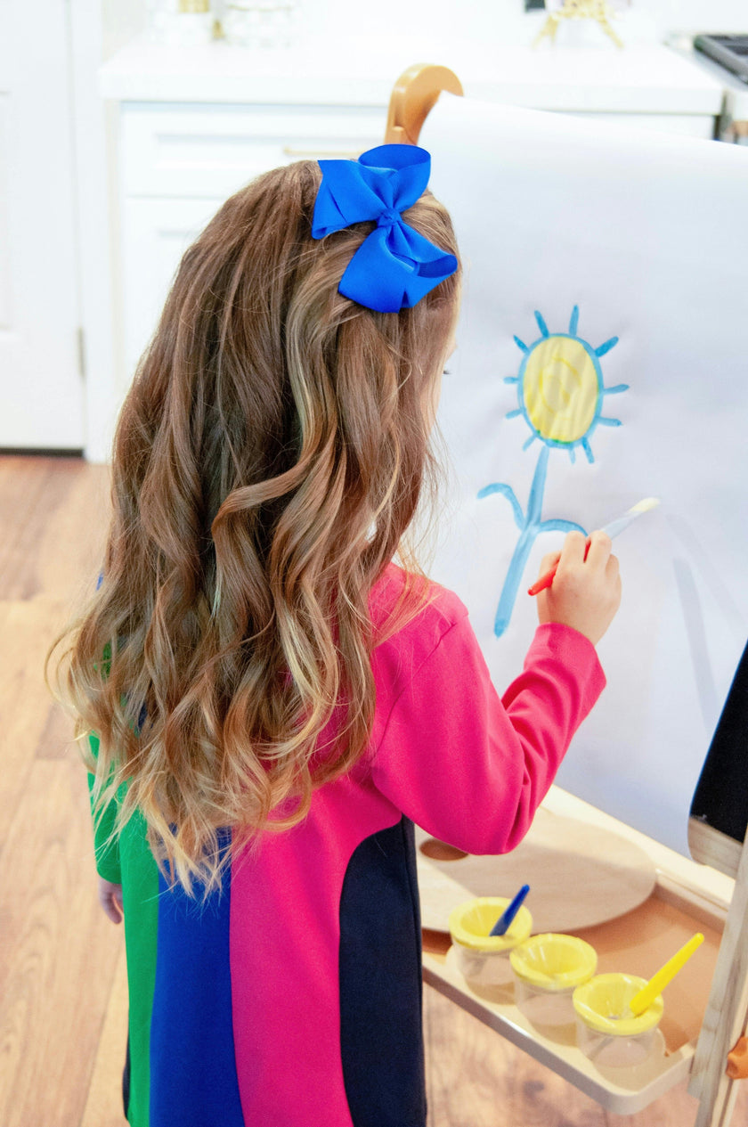 Knit Dress With Paintbrush
