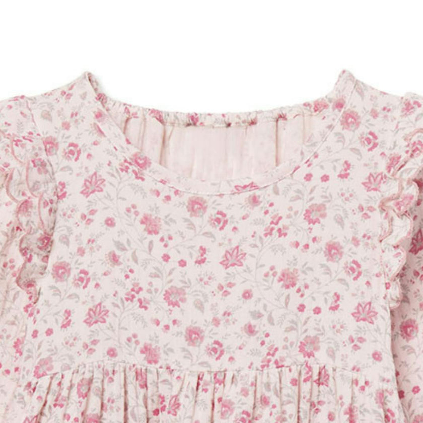 Kate Dress in Blushing Blooms