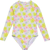 Aloha Vacay Recycled LS Surf Suit