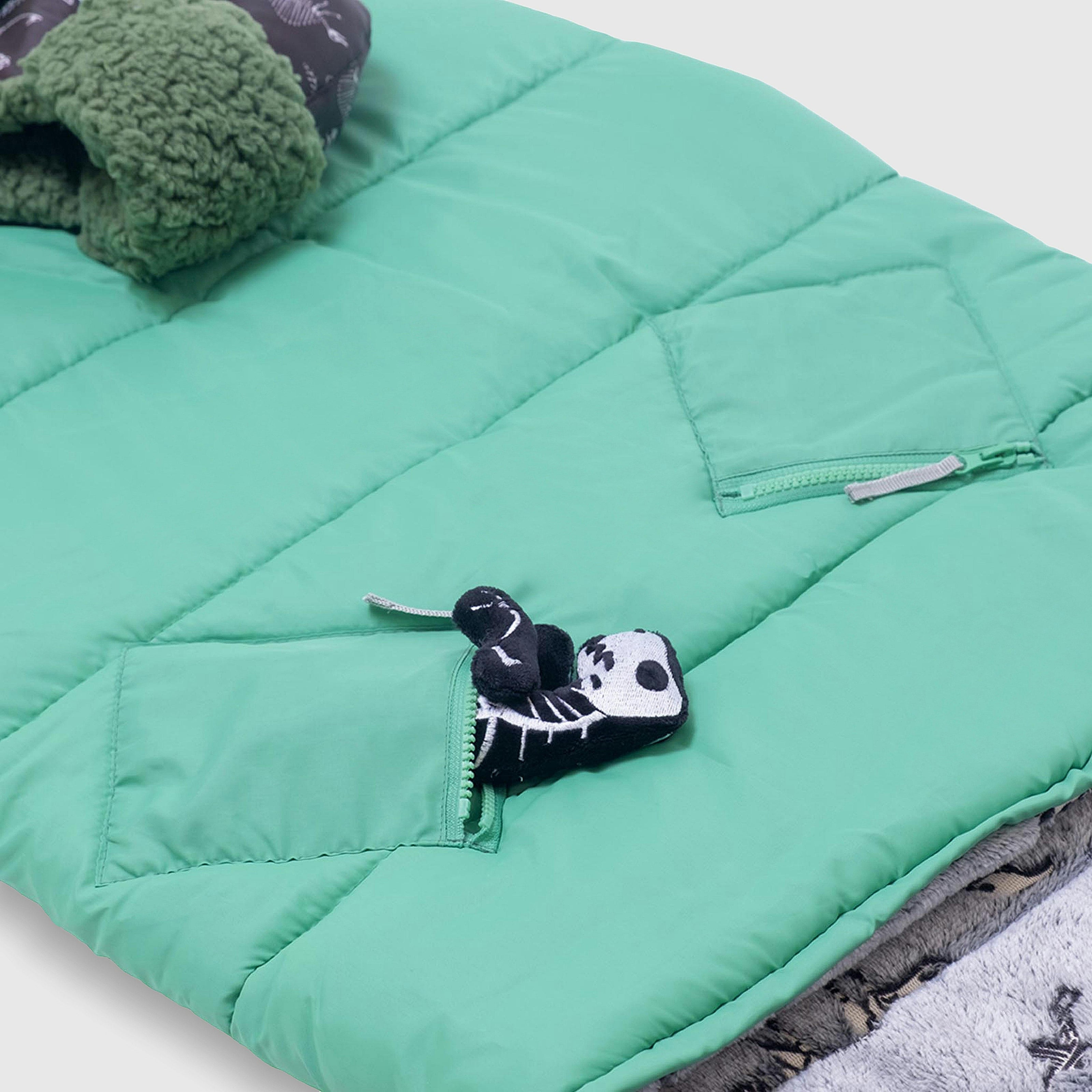 Sleep-N-Pack™ – Little Kid Size | Glow-In-The-Dark Collection: Glow Dino Bones