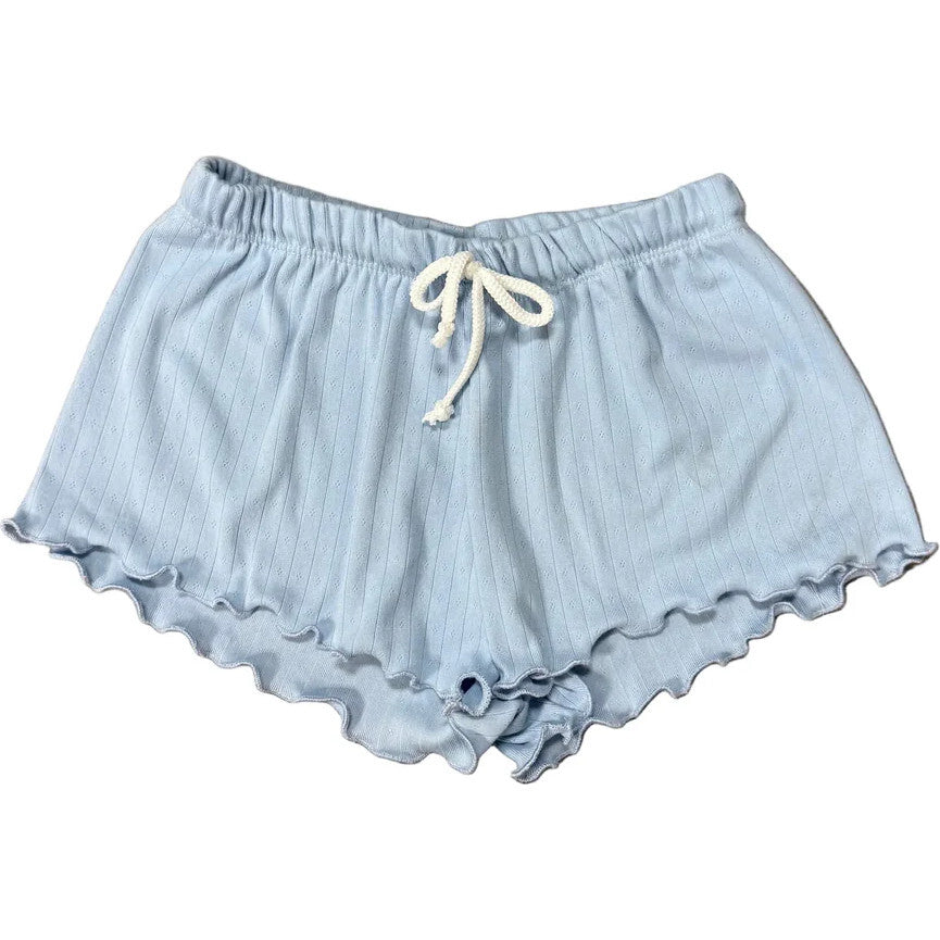 Girls Pointelle Shorts