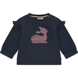 Sitting Deer Graphic Sweatshirt