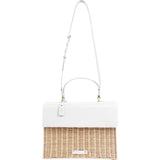 Women's Hand-Woven Wicker Large Lunchbox
