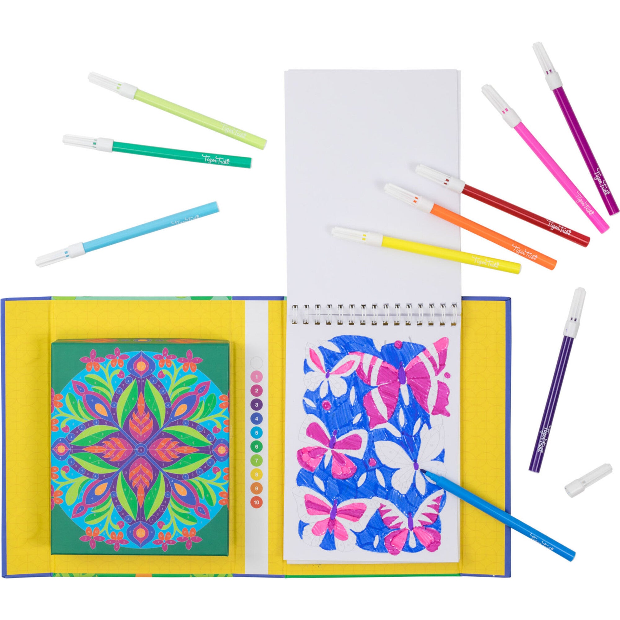 Tribe: Color By Numbers - The Tropics Activity Set