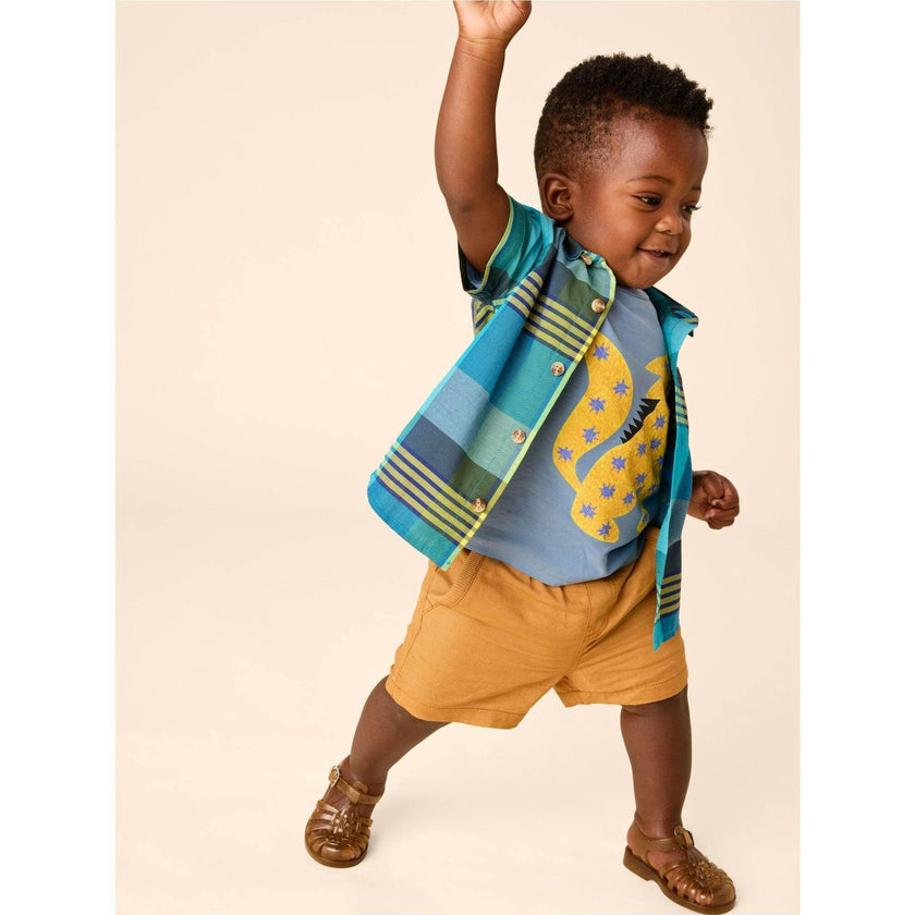 Baby Graphic Tee, Blue