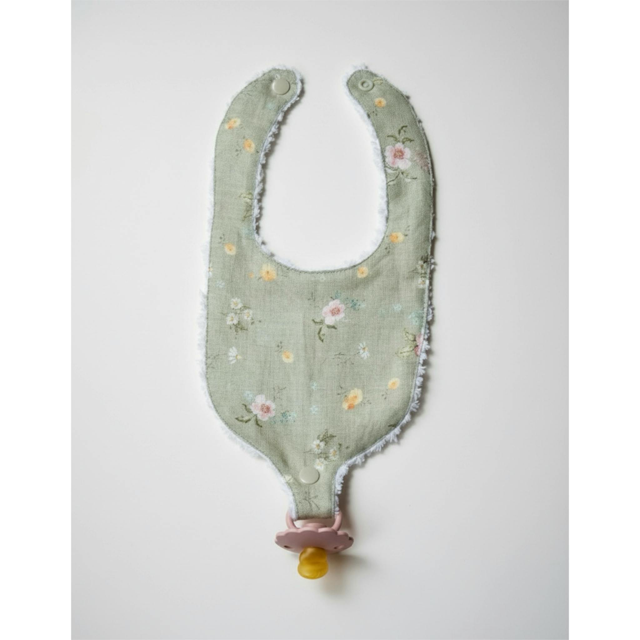 Heirloom Pacifier Bib – Hedgerow Floral