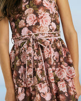 Camellia Halter Neck Maxi Dress
