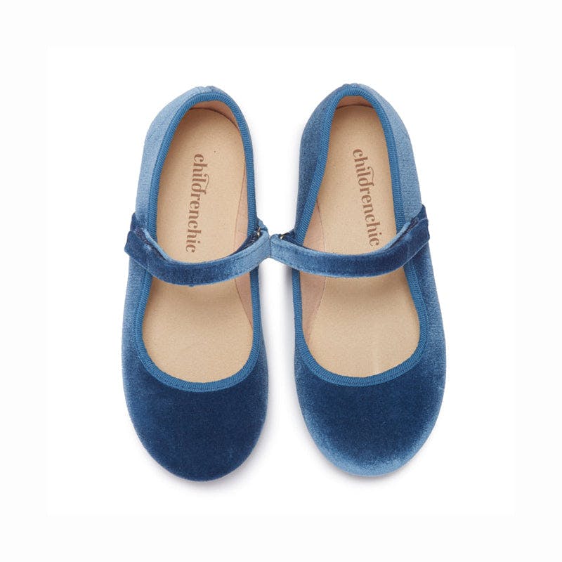 Classic Velvet Mary Janes