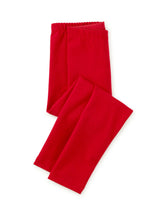 Solid Leggings, Pomegranate