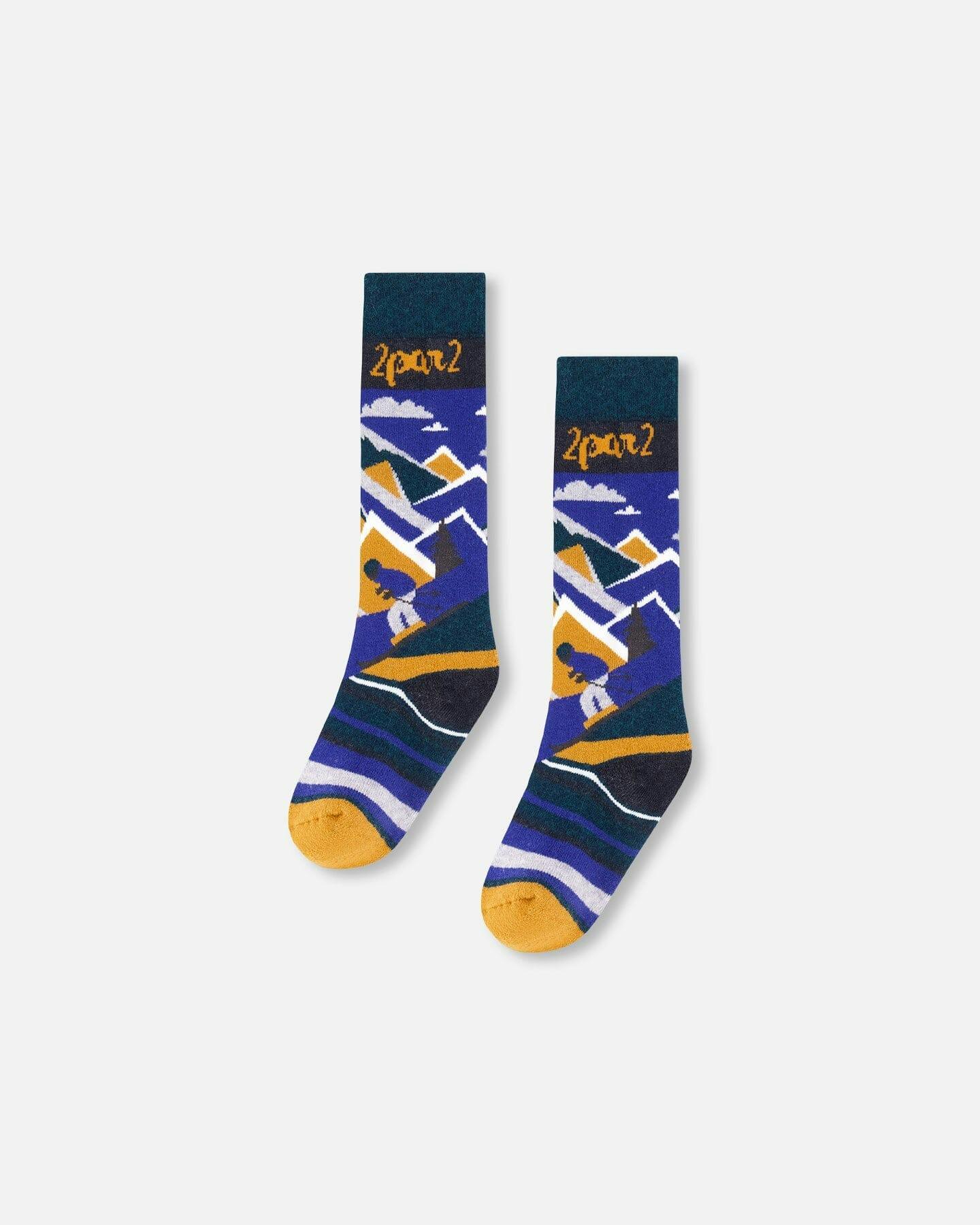 Winter Ski Socks with Merino Wool