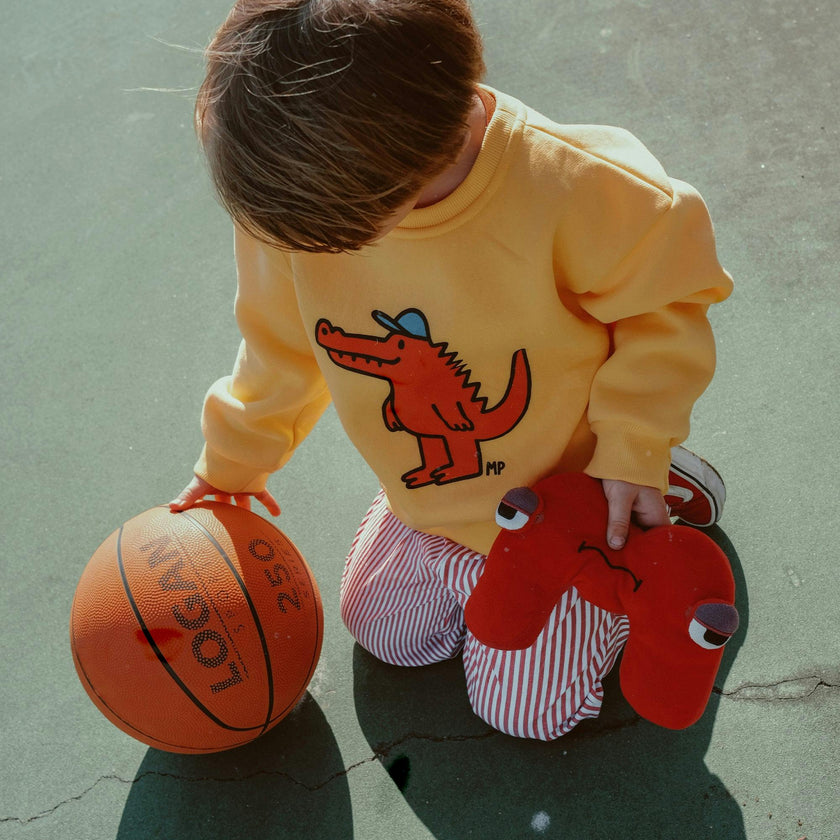 Yellow Classic Croc Sweatshirt