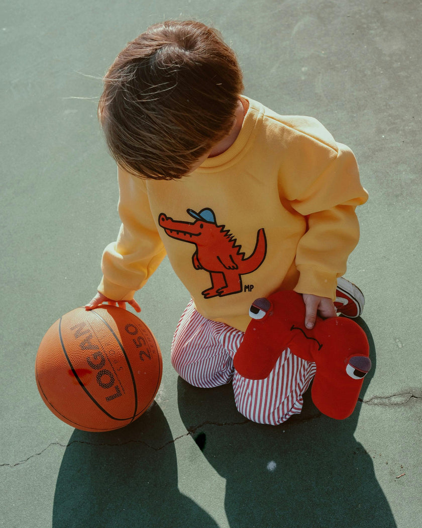 Yellow Classic Croc Sweatshirt
