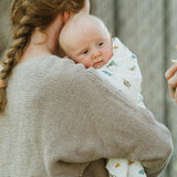 Organic Cotton Muslin Swaddle Blanket 2 Pack - Dino Driftwood (Walmart)