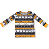 Halloween Paper Garland - Glow in the Dark - Long Sleeve Loungewear Set