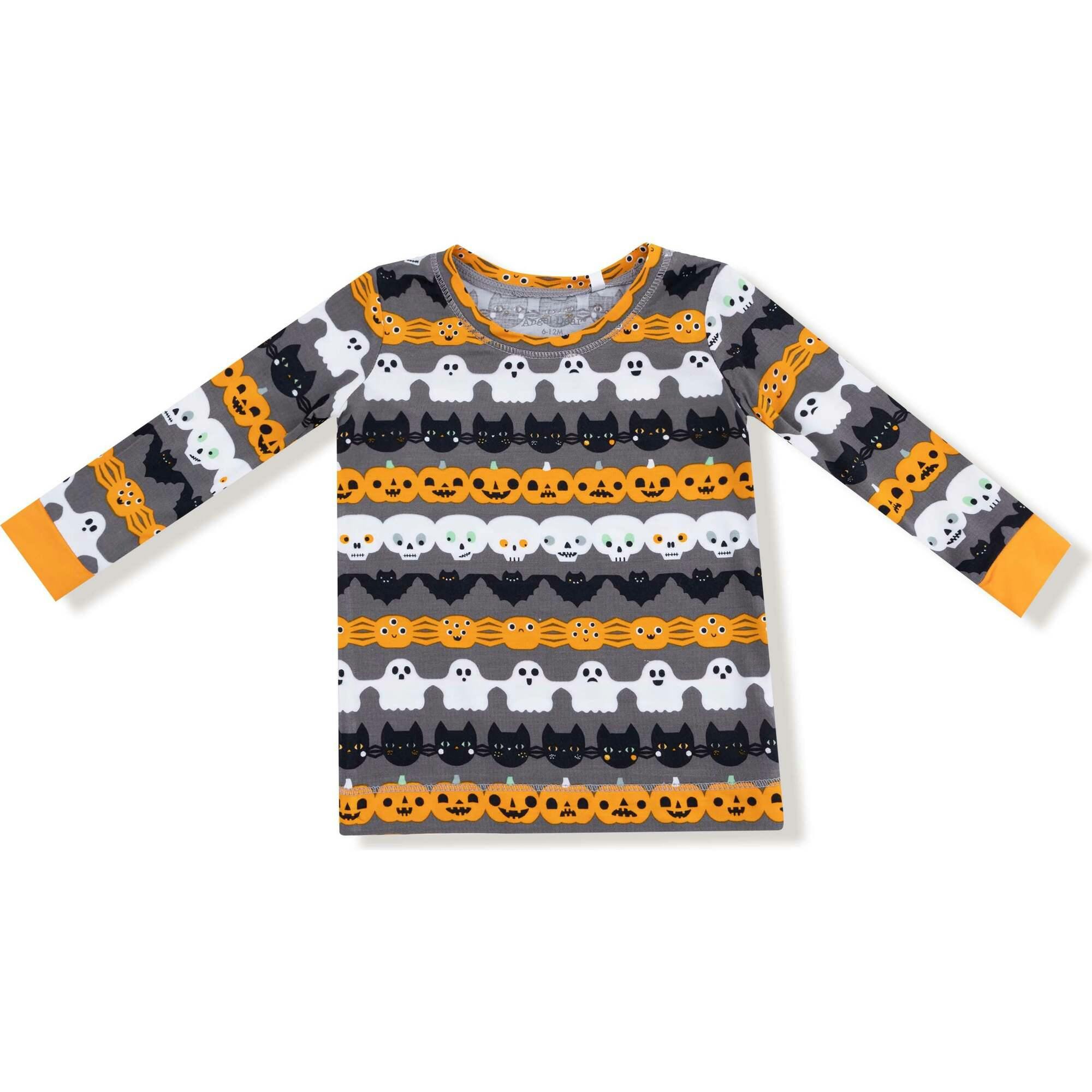 Halloween Paper Garland - Glow in the Dark - Long Sleeve Loungewear Set