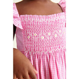 Hand-Smocked Girls Sundress Lucy