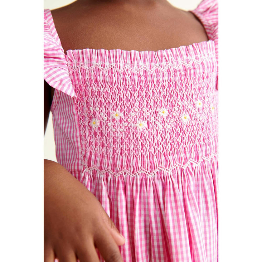 Hand-Smocked Girls Sundress Lucy