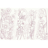 Butterflies & Flowers Coloring Placemats