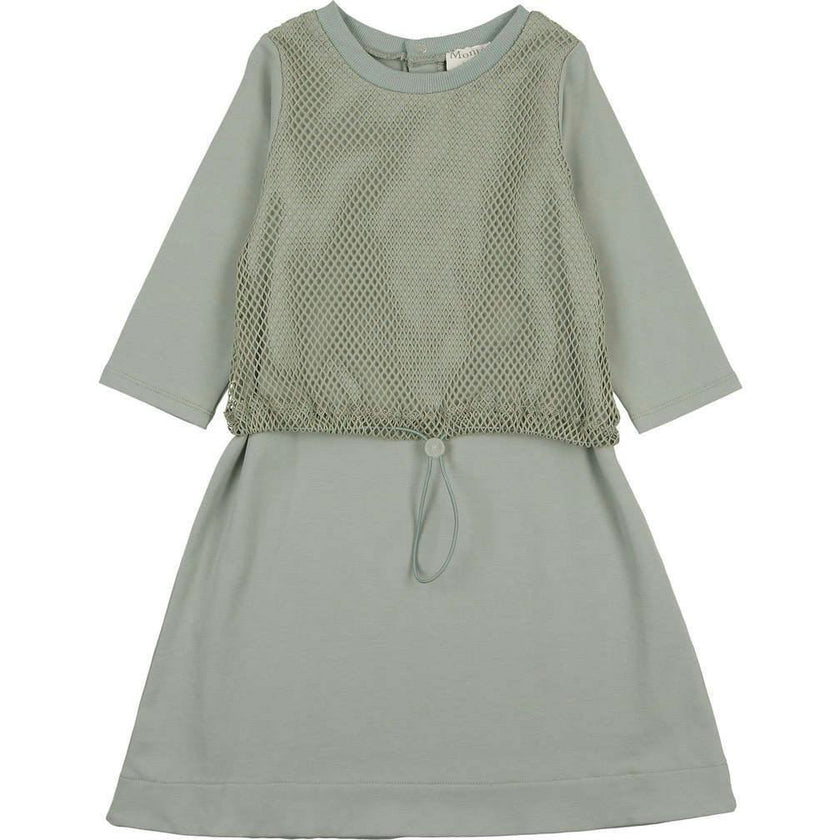 Mesh Sport 3/4 Sleeve Dress