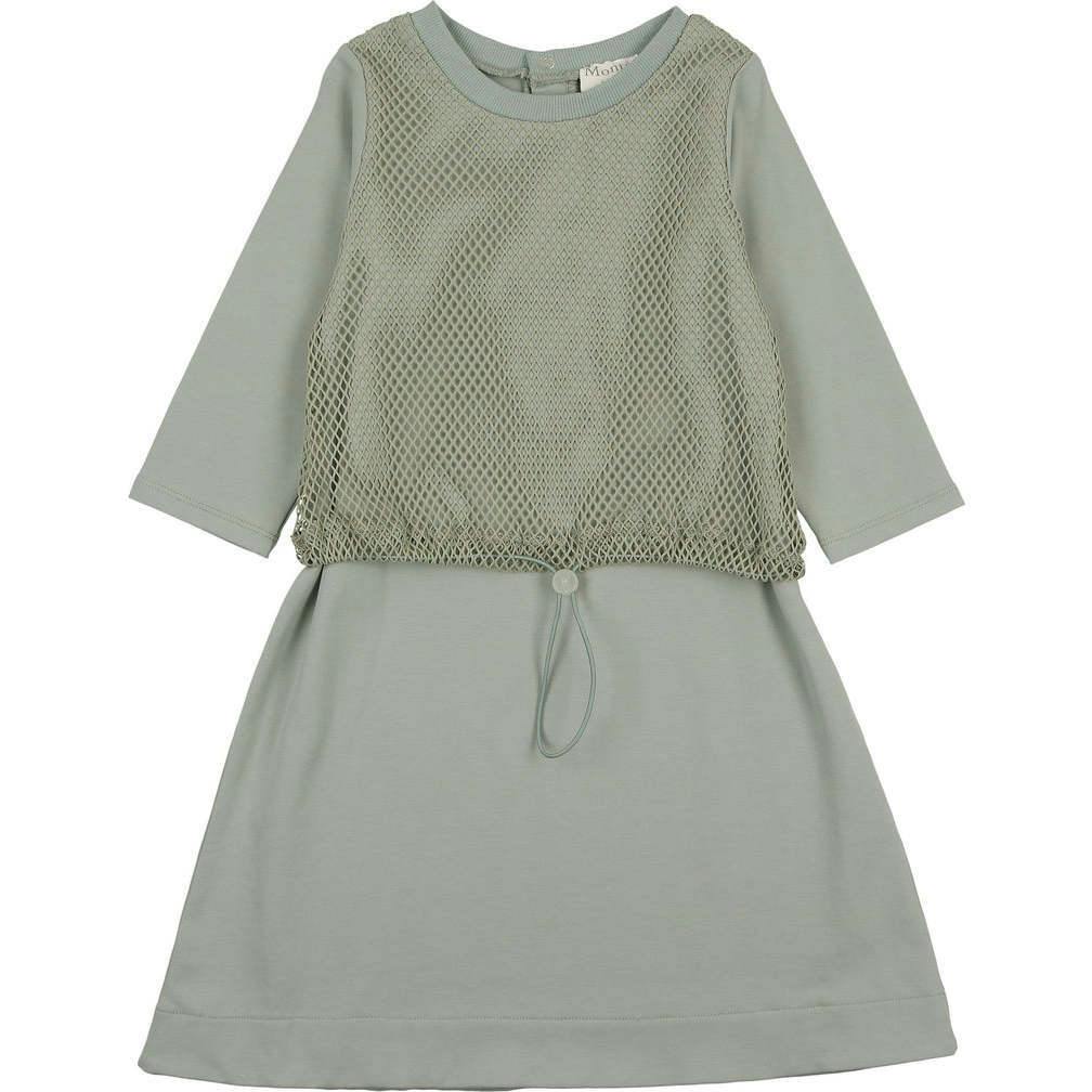 Mesh Sport 3/4 Sleeve Dress