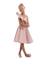 Pink Blush Riviera Off Shoulder Ruffle Dress