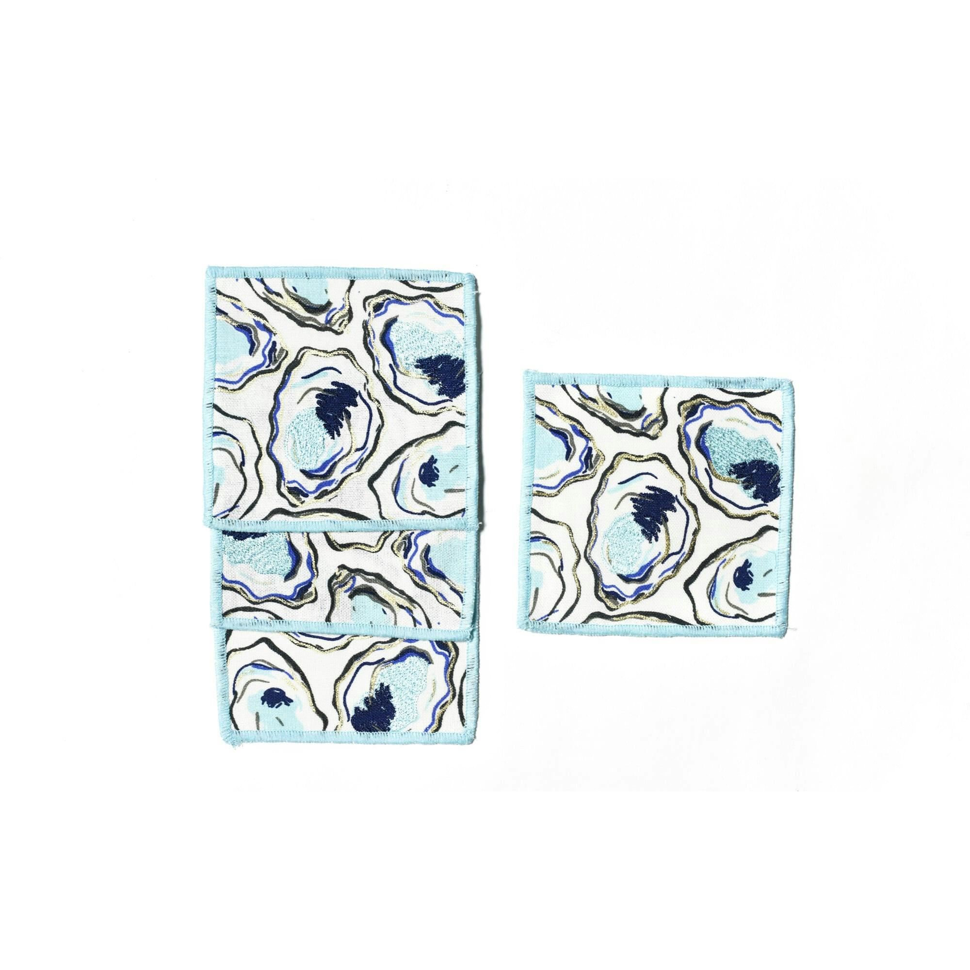 Oyster Print Cocktail Napkins