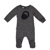 Shadow Shape Long Sleeve Footie