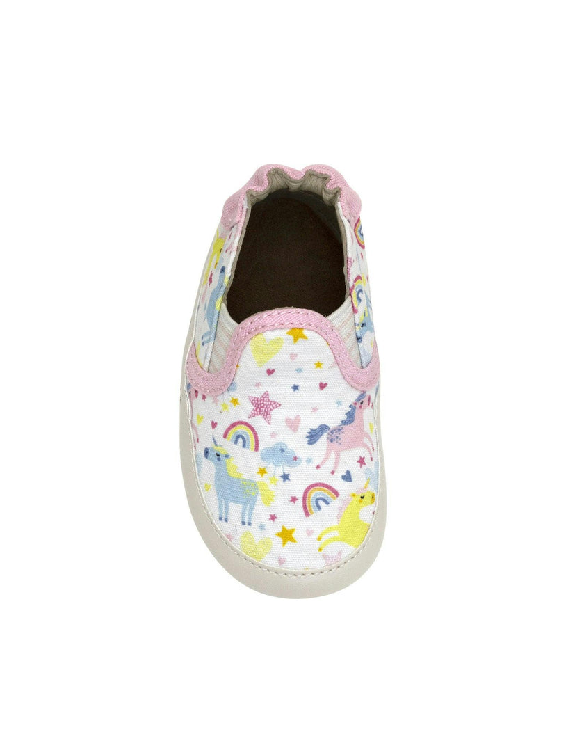 Mini Unicorn Soft Soles in White