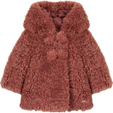 Baby Faux Fur Hooded Coat