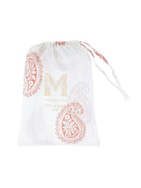Block-Printed Cotton Fitted Crib Sheet