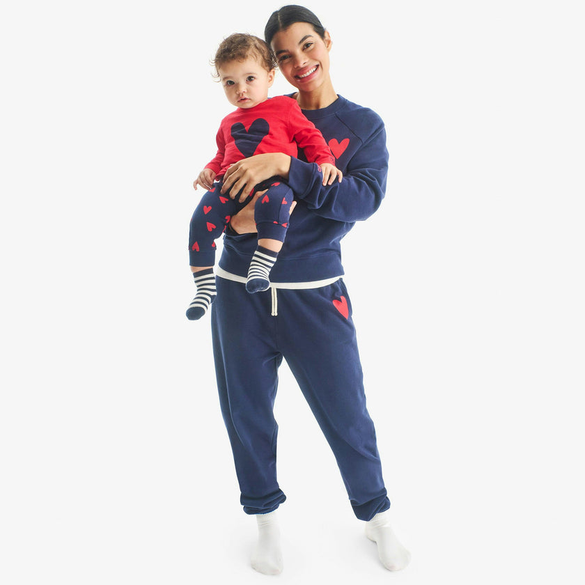 Clearance women's fit 24/7 heart sweatpant (ankle length)