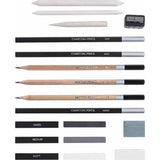Beginners Sketch & Draw Set - 18 pc