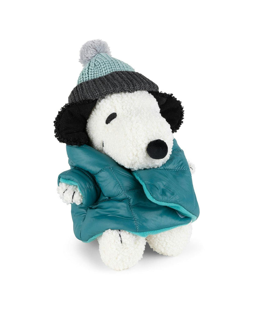 Plush PEANUTS SNOOPY with Puffer Jacket 8"