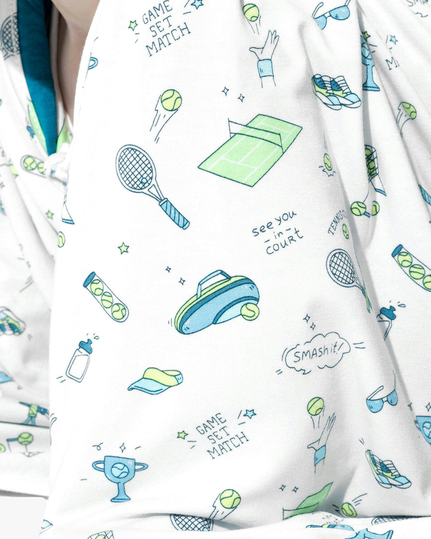Tennis Bamboo Blanket