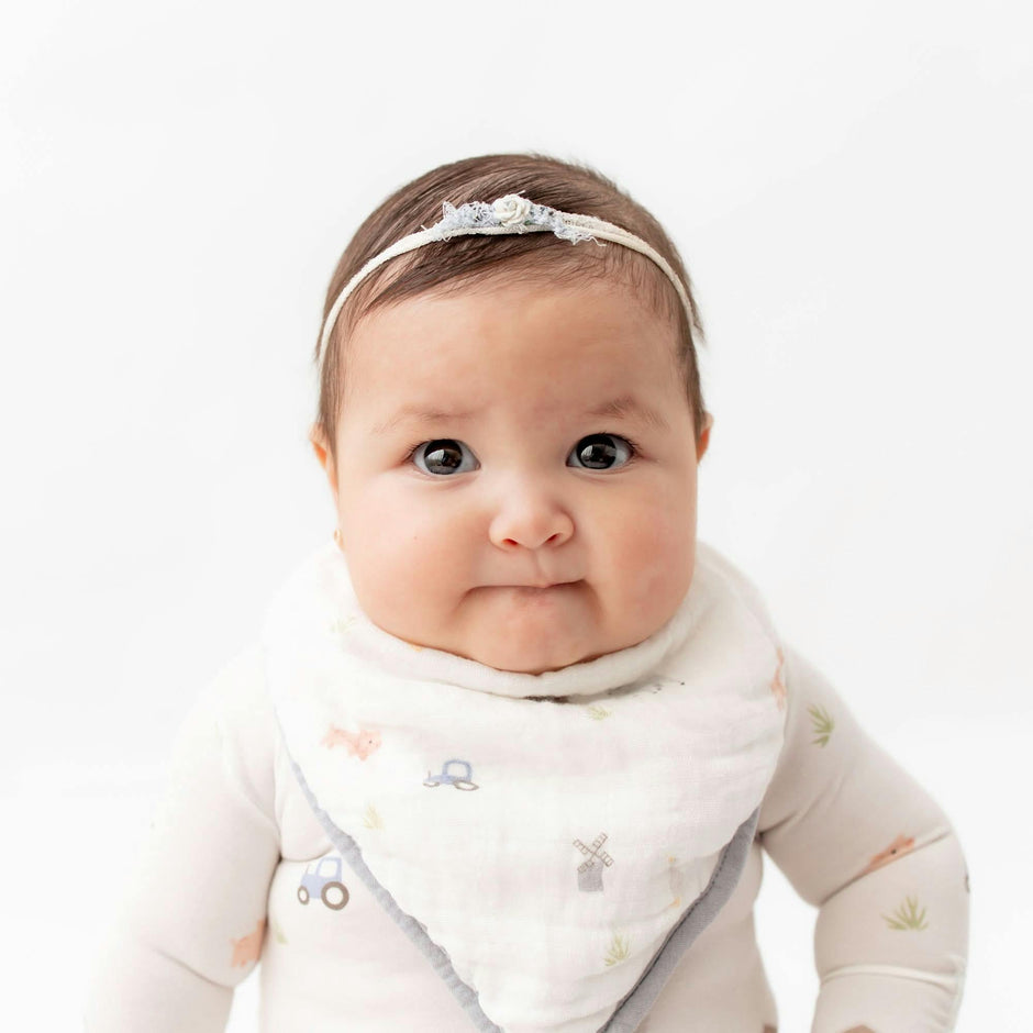 Farm Animals Bib Set