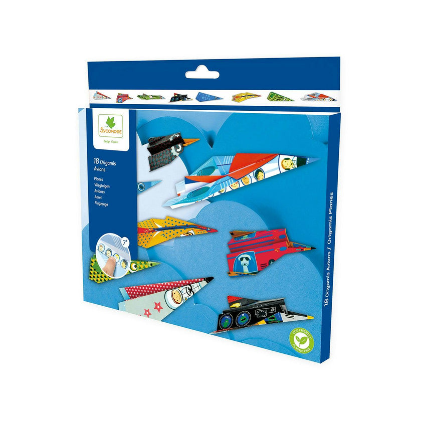 Pockets - Origami Portfolio - Planes - 7y+