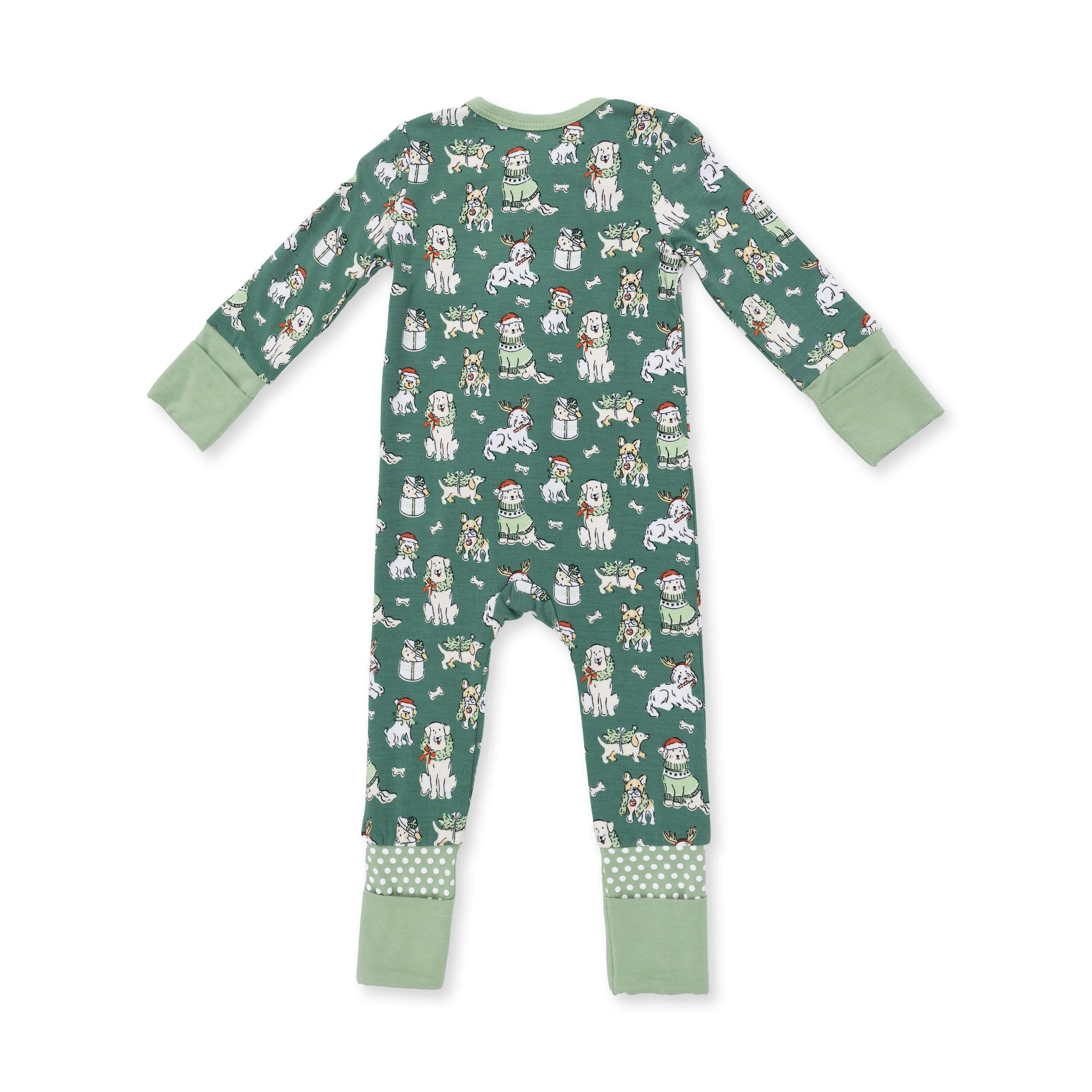 Christmas Dogs Uni - Convertible Romper