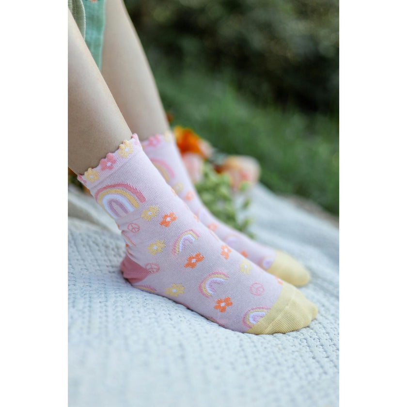 Groovy Socks, Pink