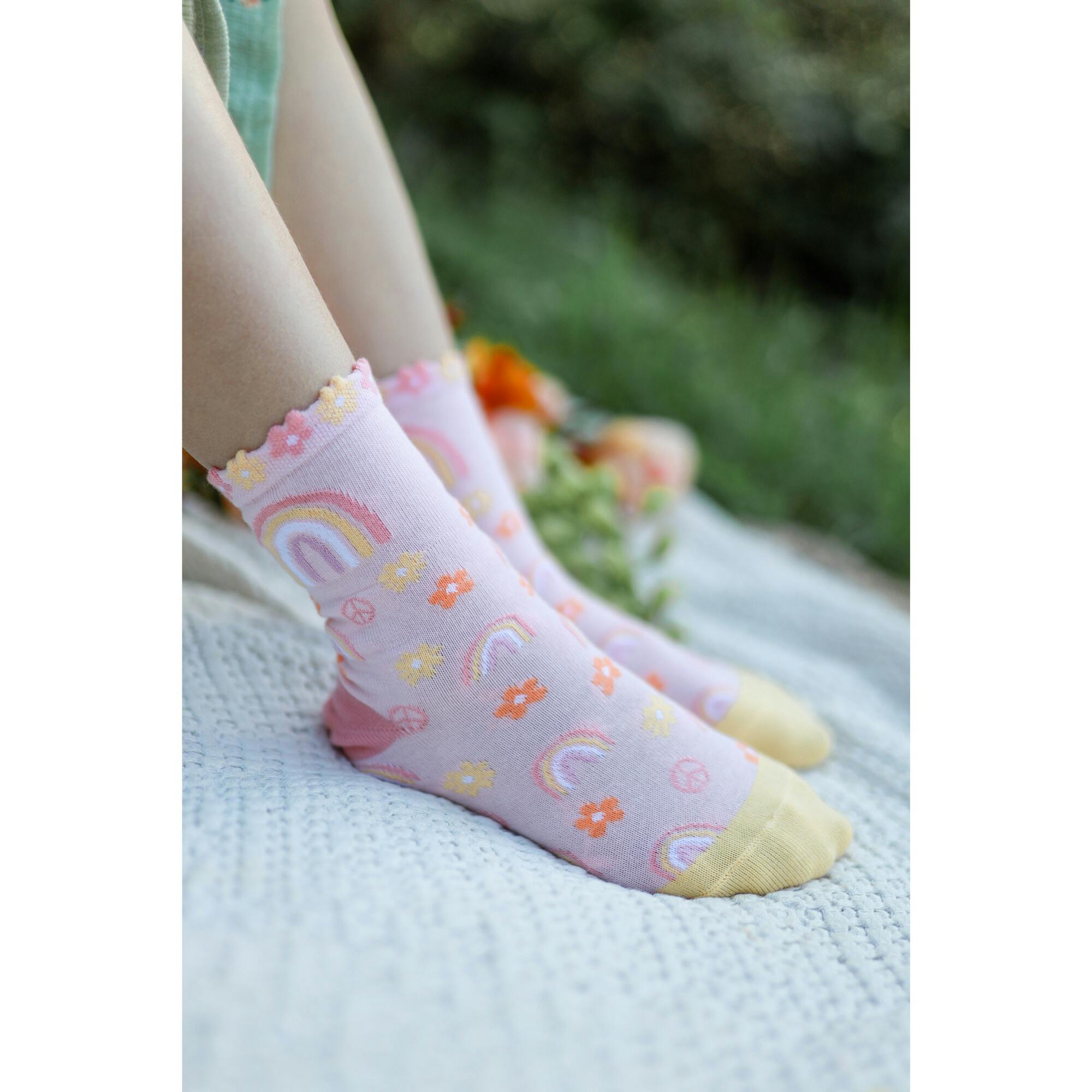Groovy Socks, Pink