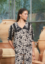 Helia Blouse Octopus Friend