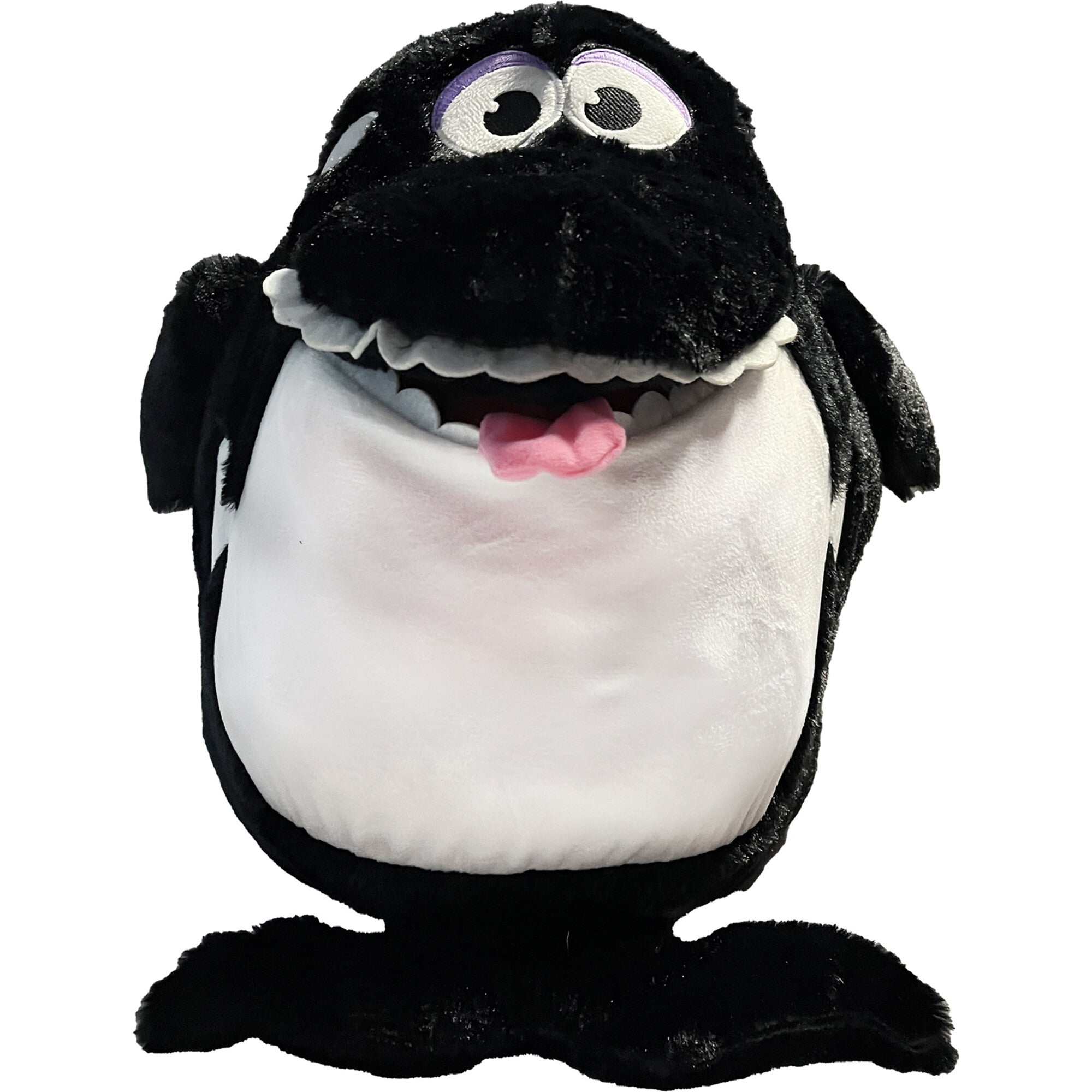 Tummy Stuffers: - Black & White - Storage Plush