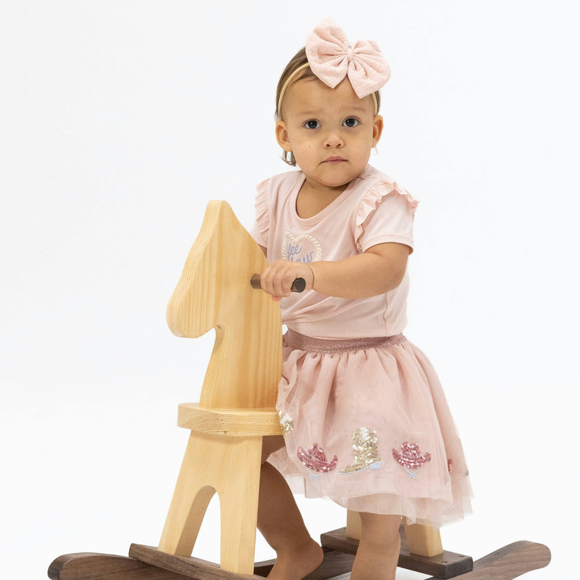 Yee Haw Cowgirl - Tutu Skirt with Bike Shorts