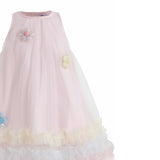 Pink Alessia Floral Tulle Dress