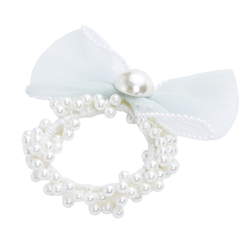 Sheer Bow Scrunchie Set