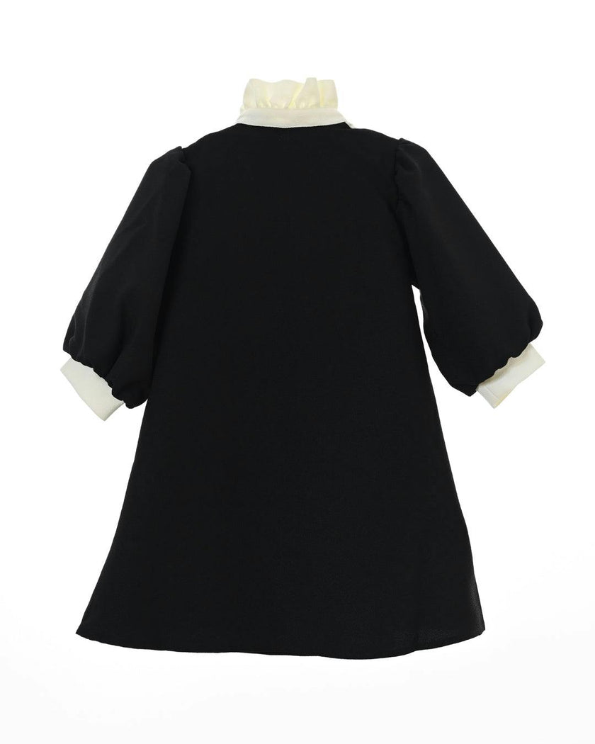 Diana dress (black/ivory)