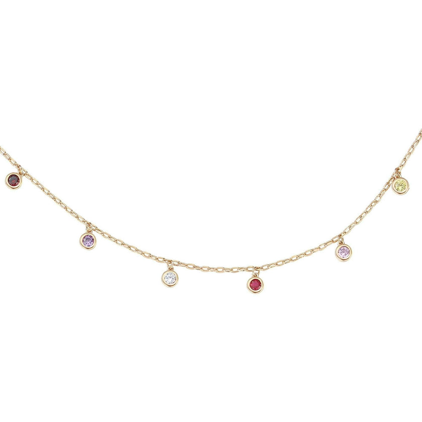 Rainbow Charm Necklace