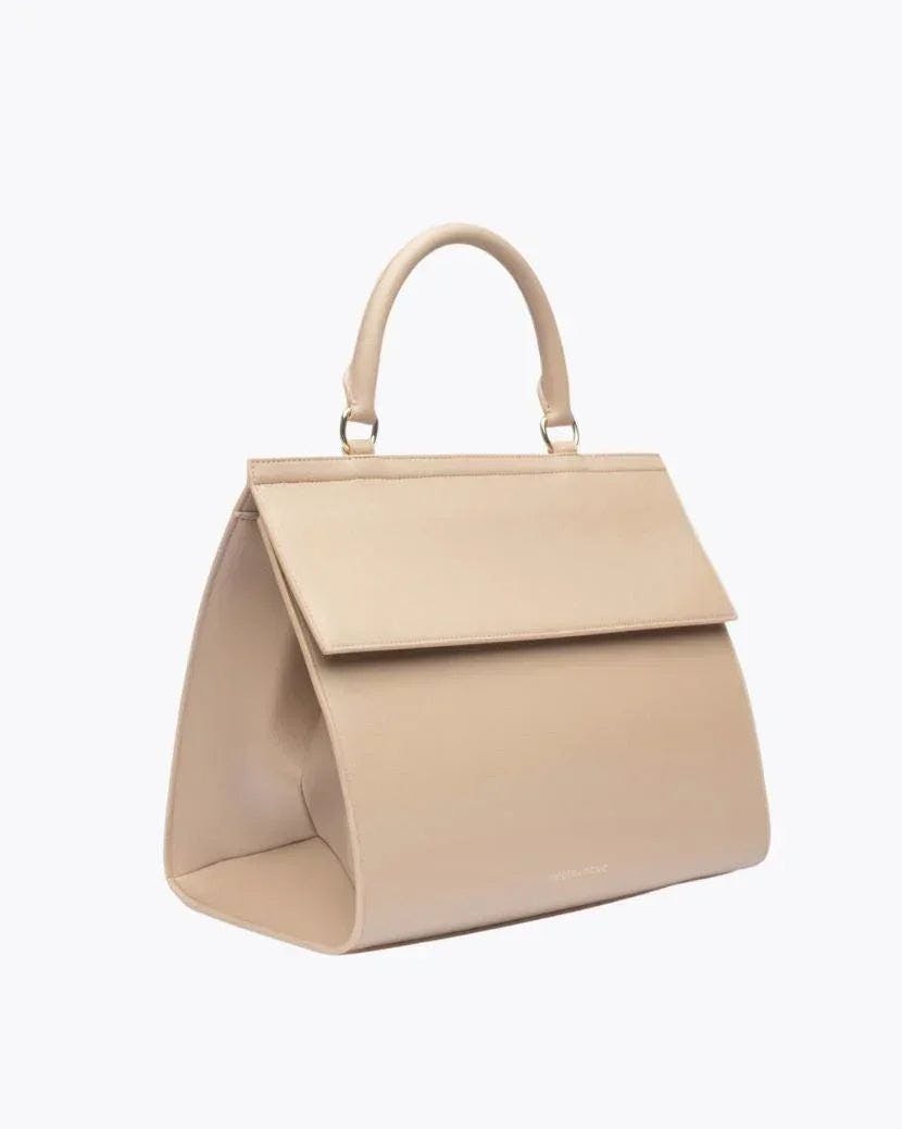 Large, Insulated, Chic Lunchbox, Cream