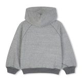Gray Logo Hooded Sweatshirt