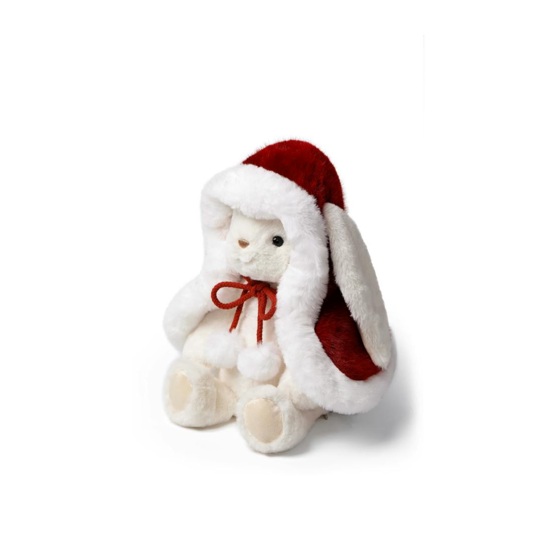 McHugs Red Riding Hood Smiling Rabbit Weighted Plush 25cm