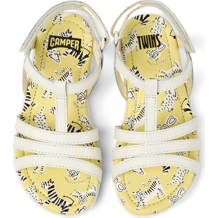 Right Sandals, White